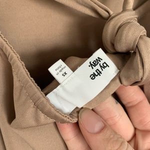 yvonne laced back midi dress